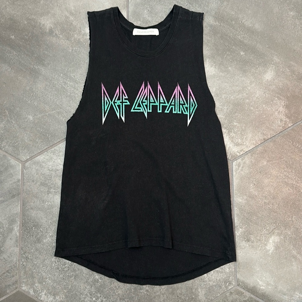 Def Leppard black tank